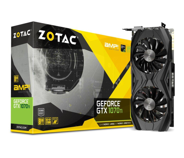 Zotac Geforce GTX 1070 Ti AMP Edition 8GB GDDR5